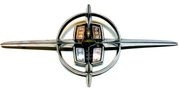Trunk Ornament Crest & Lock Assembly Continental Mark II